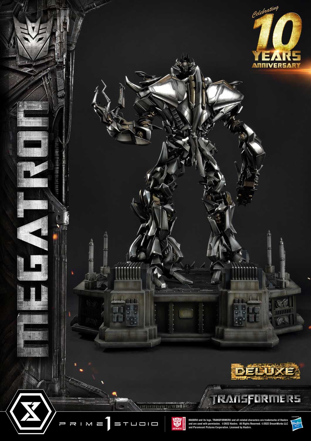 WATCH! Prime 1 Studio Transformers 2007 Megatron Official